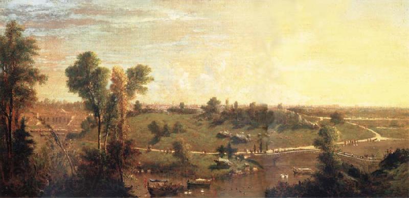 George Loring Brown View of Central Park